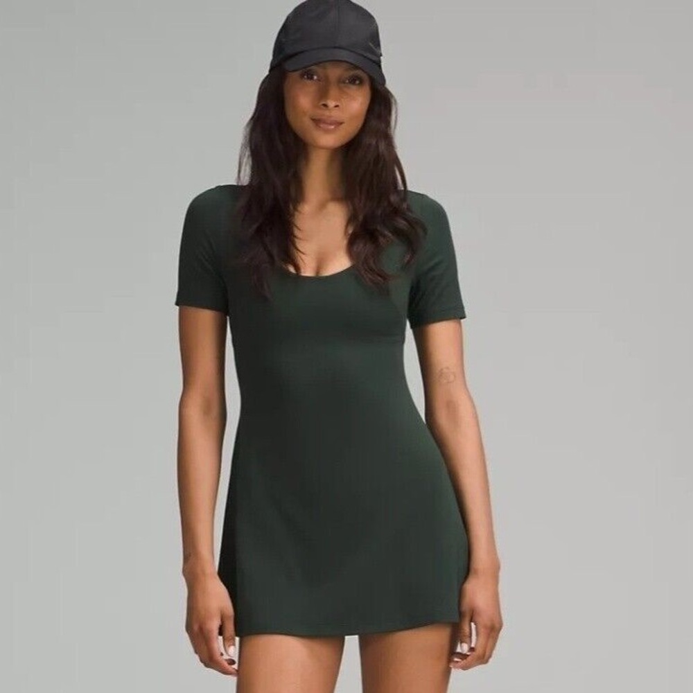 lululemon athletica Dark Green Mini Dress